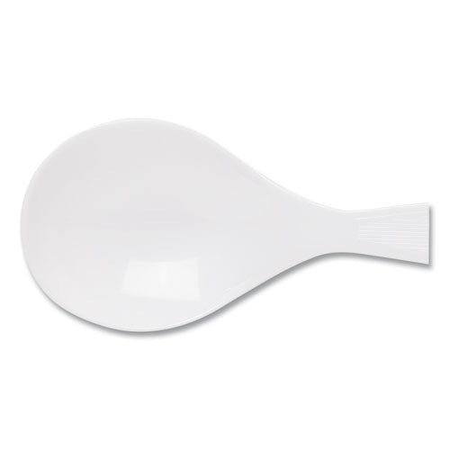 Image of Dixie® Plastic Cutlery, Heavyweight Soup Spoon, White, 1,000/Carton