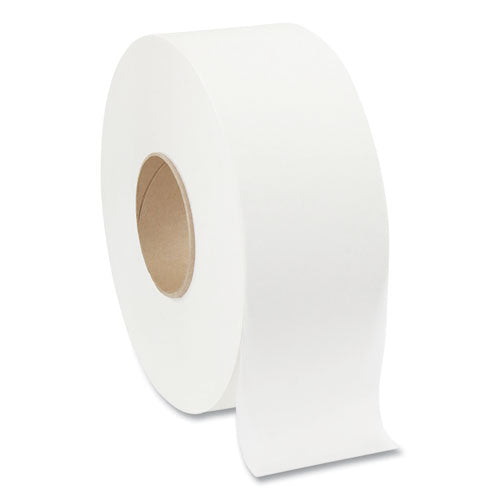 Image of Georgia Pacific® Professional Jumbo Jr. Bathroom Tissue Roll, Septic Safe, 2-Ply, White, 3.5" x 1,000 ft, 8 Rolls/Carton