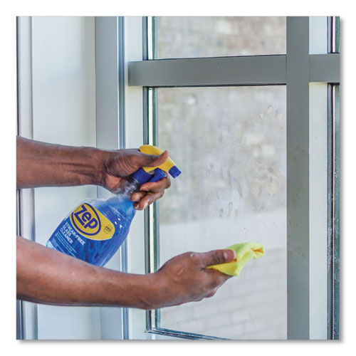 Image of Zep Commercial® Streak-Free Glass Cleaner, Pleasant Scent, 32 Oz Spray Bottle, 12/carton