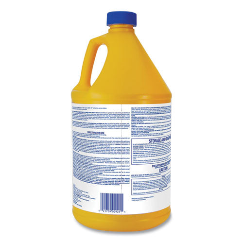 Image of Zep Commercial® Antibacterial Disinfectant, Lemon Scent, 1 Gal, 4/carton