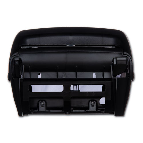 Image of San Jamar® Electronic Touchless Roll Towel Dispenser, 11.75 X 9 X 15.5, Black Pearl