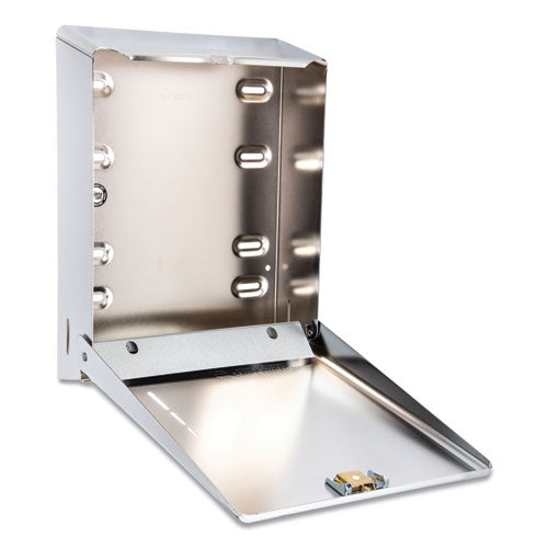 Image of San Jamar® C-Fold/multifold Towel Dispenser, 11.38 X 4 X 14.75, Chrome