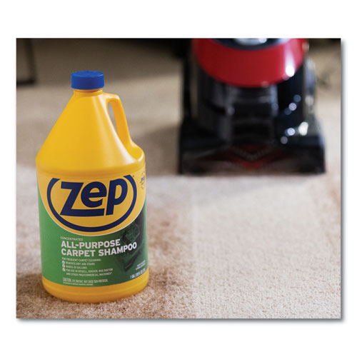 Image of Zep Commercial® Concentrated All-Purpose Carpet Shampoo, Unscented, 1 gal, 4/Carton