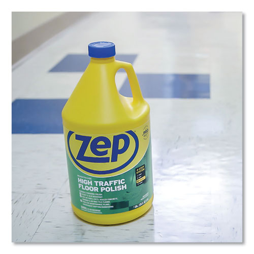 Image of Zep Commercial® High Traffic Floor Polish, 1 Gal, 4/carton