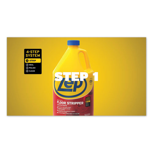 Image of Zep Commercial® Floor Stripper, Unscented, 1 Gal, 4/carton