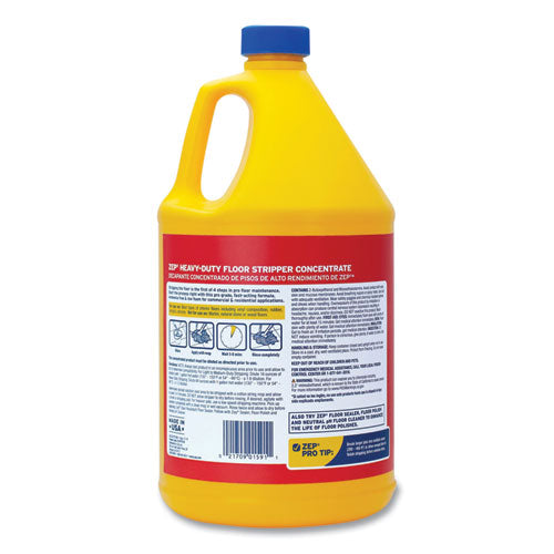 Image of Zep Commercial® Floor Stripper, Unscented, 1 Gal, 4/carton