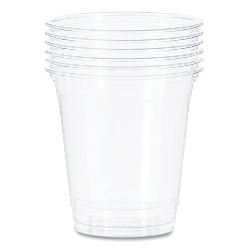 Image of SOLO® Ultra Clear PET Cups, Practical Fill, 12 oz to 14 oz, Plastic, 50/Bag, 20 Bags/Carton
