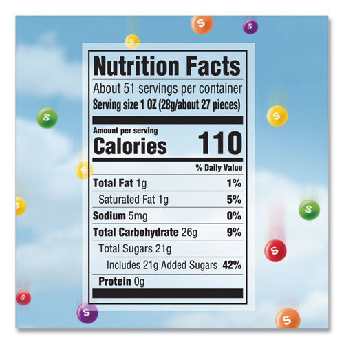 Image of Skittles® Chewy Candy, 54 Oz Bag, Original