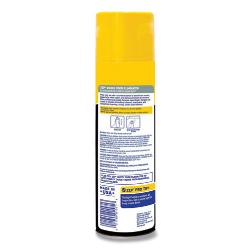 Image of Zep Commercial® Smoke Odor Eliminator, Fresh Scent, 16 Oz, Spray Can