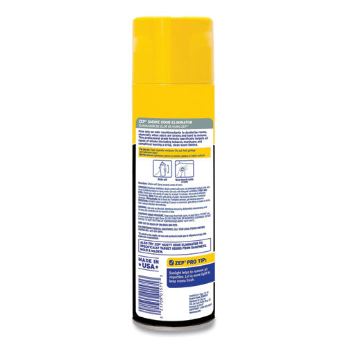 Image of Zep Commercial® Smoke Odor Eliminator, Fresh, 16 Oz, 12/carton