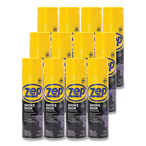 Image of Zep Commercial® Smoke Odor Eliminator, Fresh, 16 Oz, 12/carton