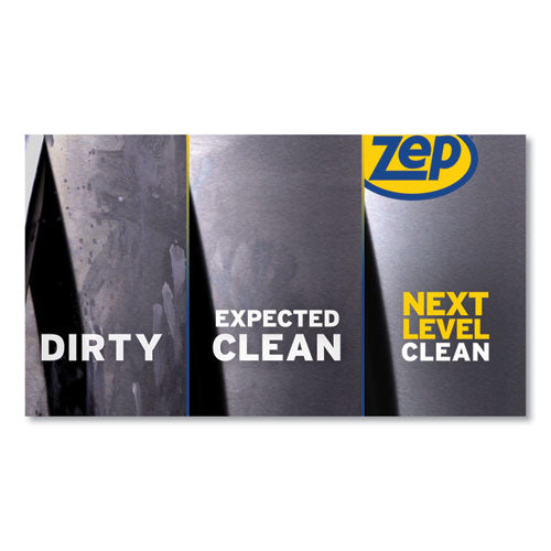 Image of Zep Commercial® Stainless Steel Polish, 14 Oz Aerosol Spray, 12/carton