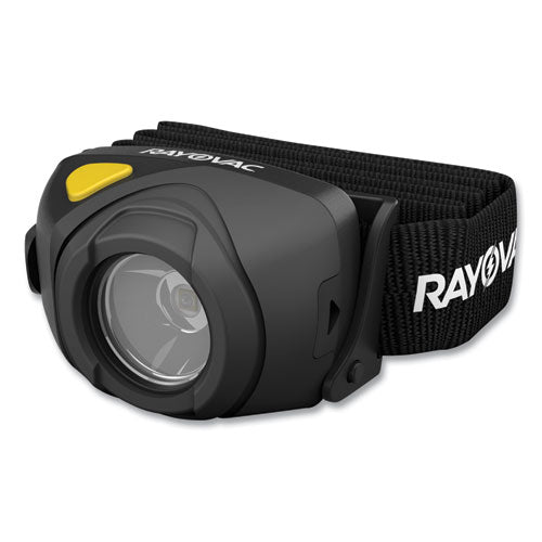 Image of Rayovac® Virtually Indestructible Led Headlight, 3 Aaa Batteries (included), 30 M Projection, Black