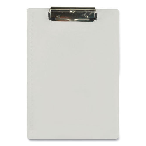 Image of Saunders Acrylic Clipboard, 0.5" Clip Capacity, Holds 8.5 x 11 Sheets, Clear