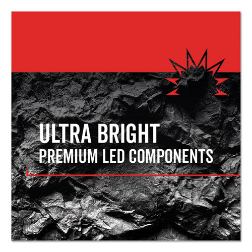 Image of Rayovac® Virtually Indestructible Led Headlight, 3 Aaa Batteries (included), 30 M Projection, Black