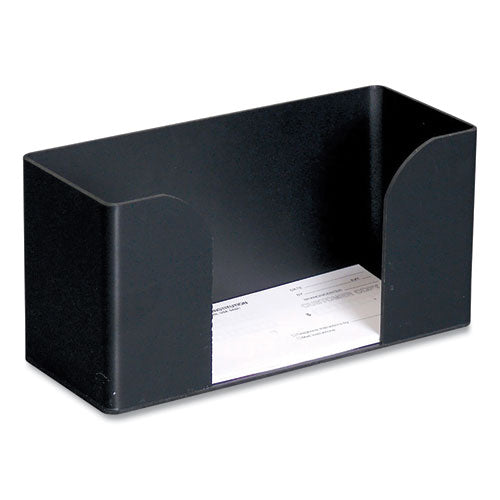 Image of CONTROLTEK® Forms Holder, For Deposit Slips, Tickets, Vouchers, Checks, Abs Plastic, Black