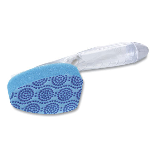 Image of Scotch-Brite® Scrub Dots Non-Scratch Dishwand, Blue, 4/Box