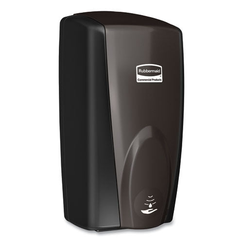 Image of Rubbermaid® Commercial Autofoam Touch-Free Dispenser, 1,100 Ml, 5.18 X 5.25 X 10.86, Black/black Pearl, 10/carton