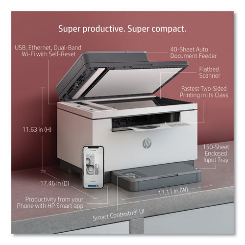 Image of HP Laserjet Mfp M234sdw Wireless Multifunction Laser Printer, Copy/print/scan