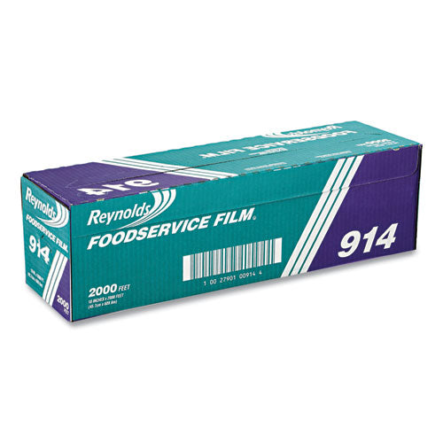 Image of Reynolds Wrap® PVC Film Roll with Cutter Box, 18" x 2,000 ft