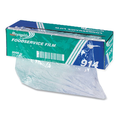 Image of Reynolds Wrap® PVC Film Roll with Cutter Box, 18" x 2,000 ft