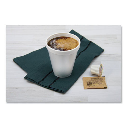 Image of Dart® Foam Drink Cups, 12 oz, Squat, White, 1,000/Carton