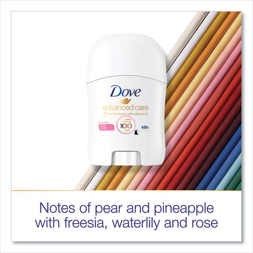 Image of Dove® Invisible Solid Antiperspirant Deodorant, Floral Scent, 0.5 Oz, 36/carton