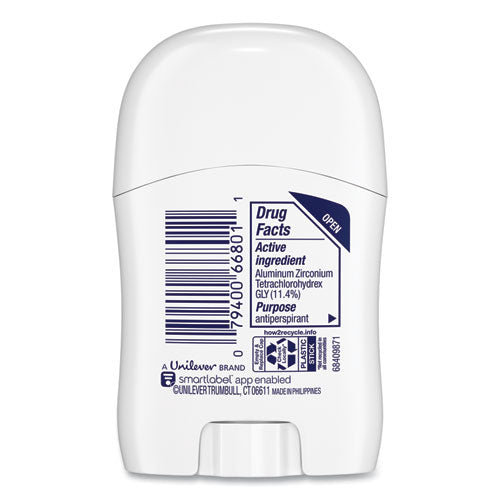 Image of Dove® Invisible Solid Antiperspirant Deodorant, Floral Scent, 0.5 Oz, 36/carton