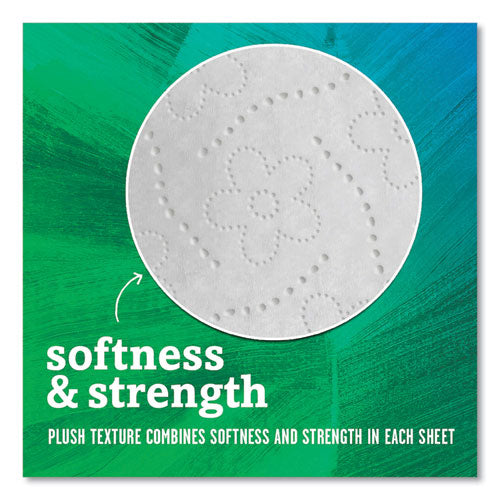 Image of Seventh Generation® 100% Recycled Bathroom Tissue, Septic Safe, Individually Wrapped Rolls, 2-Ply, White, 500 Sheets/Jumbo Roll, 60/Carton