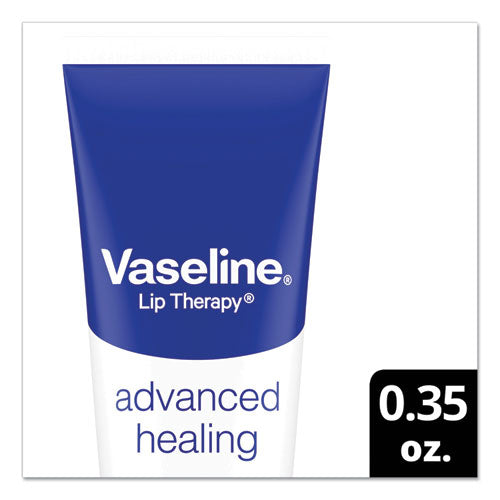 Image of Vaseline® Lip Therapy Advanced Lip Balm, Original, 0.35 oz Tube, 72/Carton