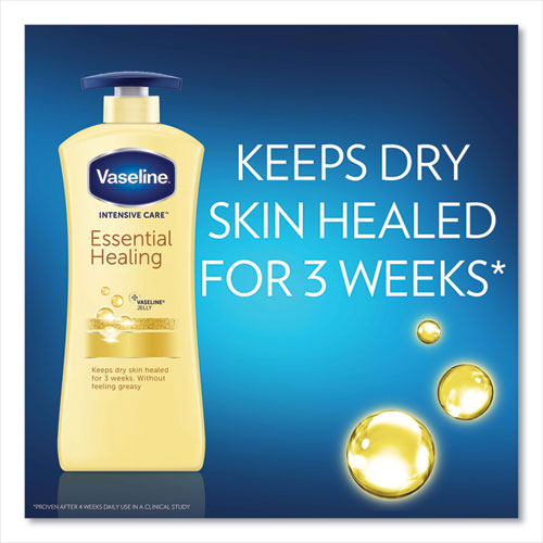 Image of Vaseline® Intensive Care Essential Healing Body Lotion, 20.3 Oz, Pump Bottle