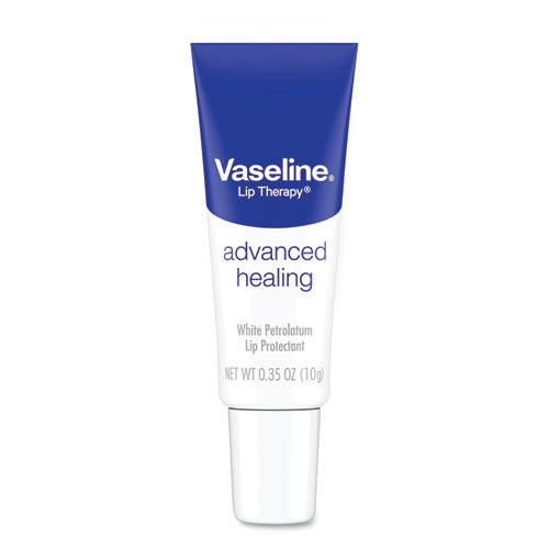 Image of Vaseline® Lip Therapy Advanced Lip Balm, Original, 0.35 oz Tube, 72/Carton