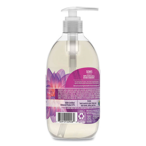Image of Seventh Generation® Natural Hand Wash, Lavender Flower and Mint Scent, 12 oz, 8/Carton
