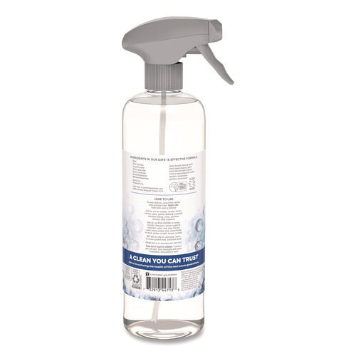Image of Seventh Generation® Natural All-Purpose Cleaner, Free And Clear/unscented, 23 Oz Trigger Spray Bottle, 8/carton