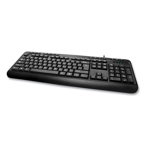 Image of Adesso Akb132ub 118-Key Mm Desktop Usb Keyboard, Black