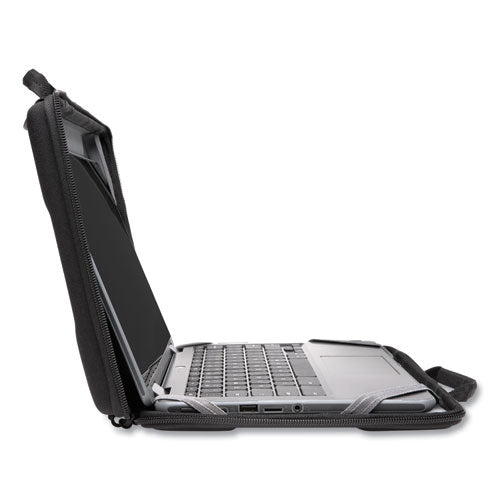 Image of Kensington® LS520 Stay-On Case for Chromebooks and Laptops, Fits Devices Up to 11.6", EVA/Water-Resistant, 13.2 x 1.6 x 9.3, Black