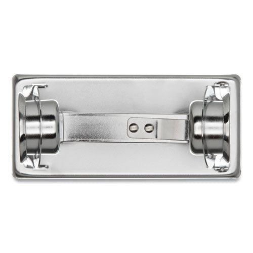 Image of San Jamar® Locking Toilet Tissue Dispenser, 6 x 4.5 x 2.75, Chrome