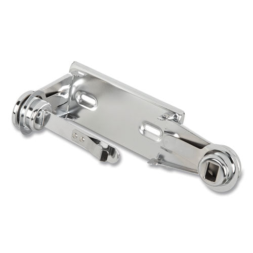 Image of San Jamar® Locking Toilet Tissue Dispenser, 6 x 4.5 x 2.75, Chrome