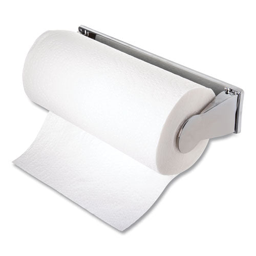 Image of San Jamar® Perforated Roll Towel Dispenser For 11 Inch Roll, 13.25 X 4.63 X 2.88, Chrome
