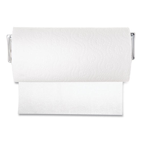 Image of San Jamar® Perforated Roll Towel Dispenser For 11 Inch Roll, 13.25 X 4.63 X 2.88, Chrome