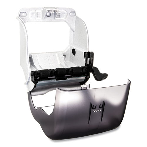 Image of San Jamar® Element Lever Roll Towel Dispenser, Classic, 12.5 X 8.5 X 12.75, Black Pearl