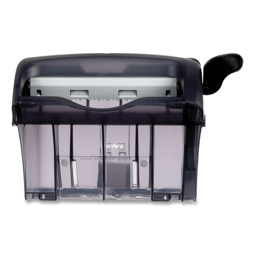 Image of San Jamar® Element Lever Roll Towel Dispenser, Oceans, 12.5 X 8.5 X 12.75, Black Pearl
