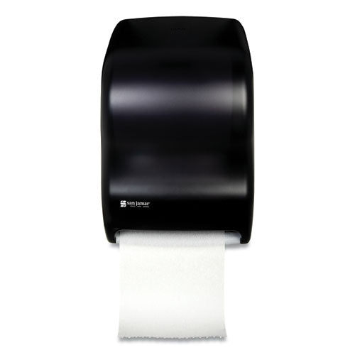 Image of San Jamar® Tear-N-Dry Touchless Roll Towel Dispenser, 11.75 X 9 X 15.5, Black Pearl