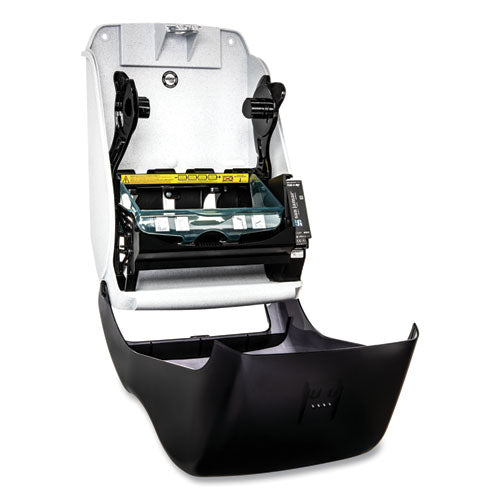 Image of San Jamar® Tear-N-Dry Touchless Roll Towel Dispenser, 11.75 X 9 X 15.5, Black Pearl