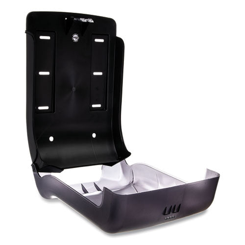 Image of San Jamar® Ultrafold Multifold/c-Fold Towel Dispenser, Oceans, 11.75 X 6.25 X 18, Transparent Black Pearl