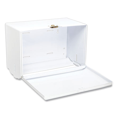 Image of San Jamar® Singlefold Paper Towel Dispenser, 10.75 X 6 X 7.5, White