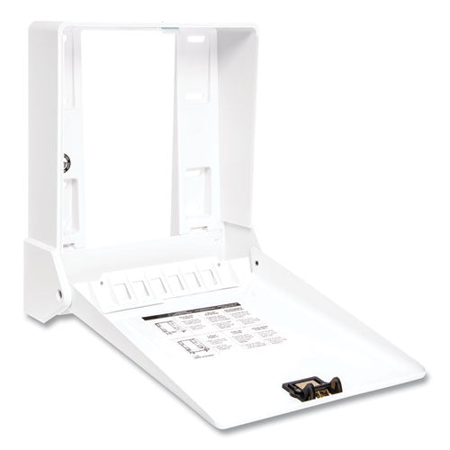 Image of San Jamar® True Fold C-Fold/multifold Paper Towel Dispenser, 11.63 X 5 X 14.5, White