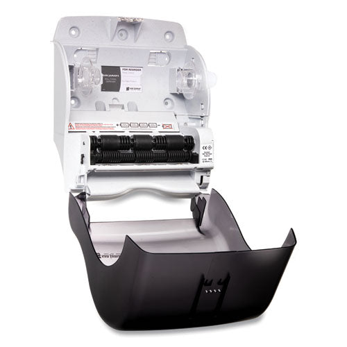 Image of San Jamar® Tear-N-Dry Essence Automatic Dispenser, Classic, 11.75 X 9.13 X 14.44, Black Pearl
