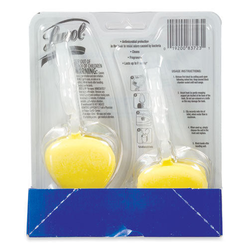 Image of LYSOL® Brand Hygienic Automatic Toilet Bowl Cleaner, Lemon Breeze, 2/pack