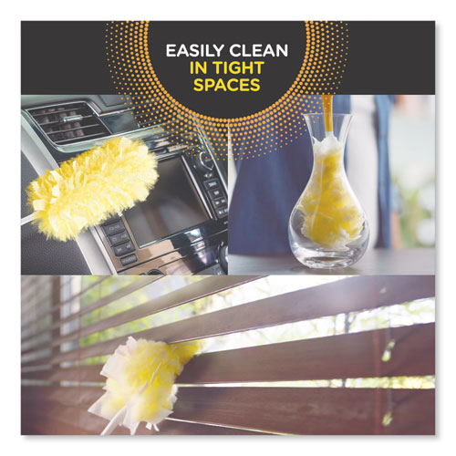 Image of Swiffer® Heavy Duty Dusters Refill, Dust Lock Fiber, Yellow, 33/Carton